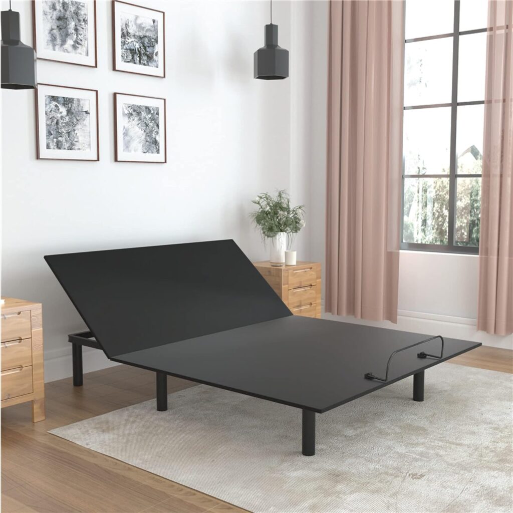 Classic Brands Head Up Only Adjustable Bed Base, Twin XL