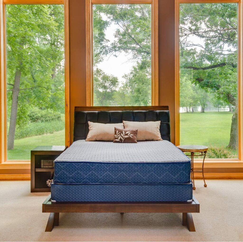 Natural Latex and Gel Memory Foam 12 Dual Firmness Mattress; one Side is Plush Natural Latex, Second Side is Firm Memory Foam (Queen 12 deep, 60 Wide, 80 Long)
