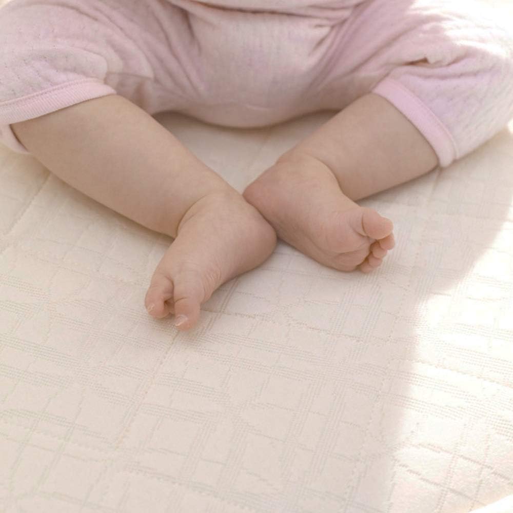 Naturepedic Breathable Ultra Organic Crib Mattress Cover - Fitted Ivory