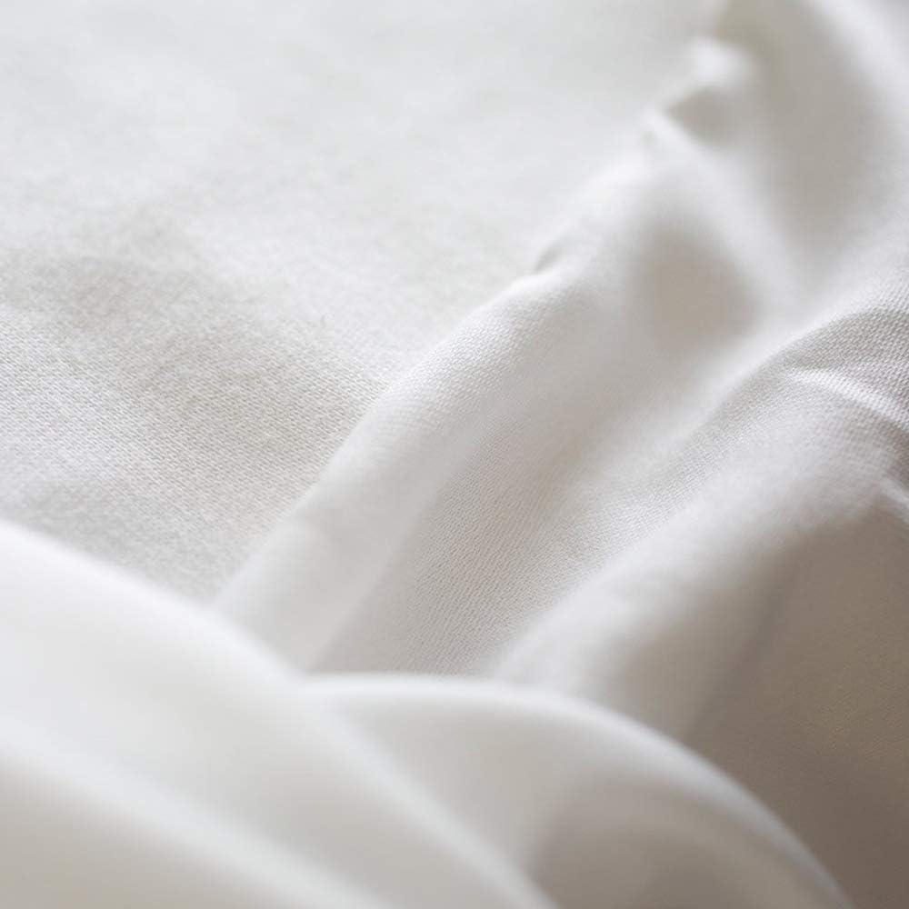 Naturepedic Organic Waterproof Mattress Protector Pad, Fitted Stretch Knit Mattress Cover for 9-16 Depth, Twin