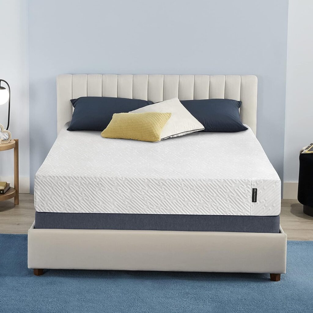 Serta - 9 inch Amazon Exclusive Cooling Gel Memory Foam Mattress, King Size, Medium-Firm, Supportive, CertiPur-US Certified, 100-Night Trial - Pure Slumber