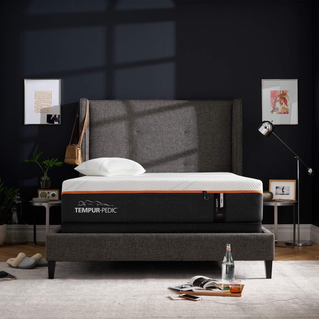 Tempur-Pedic ProAdapt 12 Pressure-Relieving Memory Foam Mattress with Cooling Cover, Firm Memory Foam Mattress for Pressure Relief, Queen