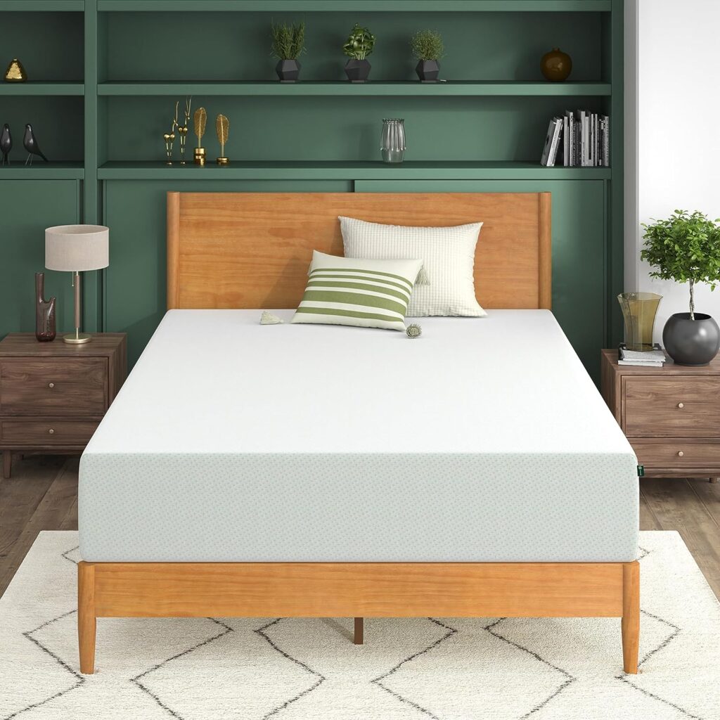 Zinus 12 Inch Green Tea Memory Foam Mattress / CertiPUR-US Certified / Bed-in-a-Box / Pressure Relieving, Full