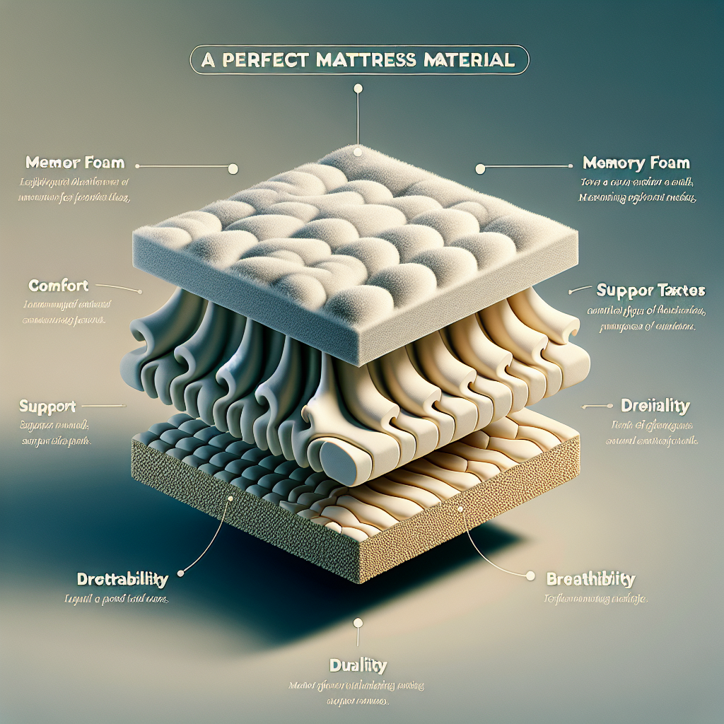 What Is The Best Material To Use In Mattresses?