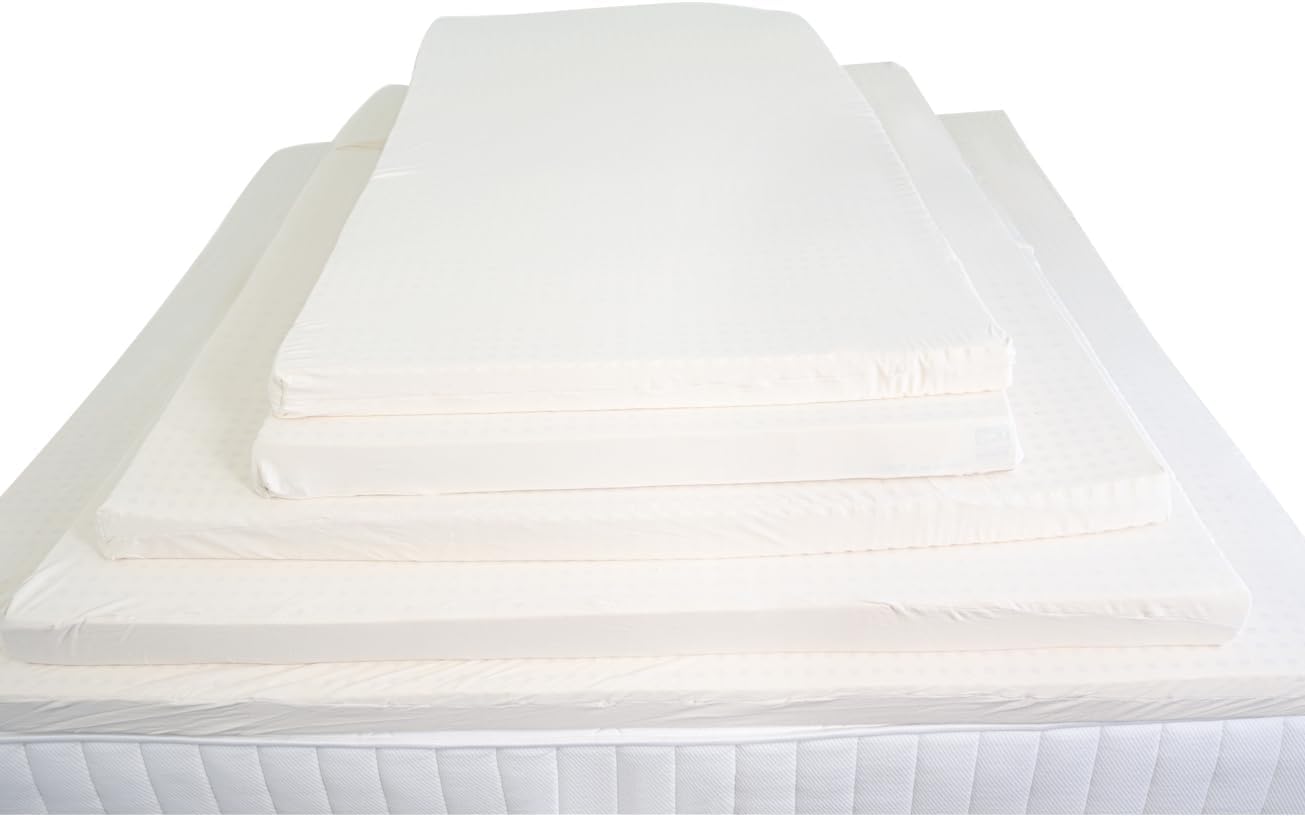 Latex Mattress Topper - Extra Firm Organic Latex (Twin XL / 3 Inch)